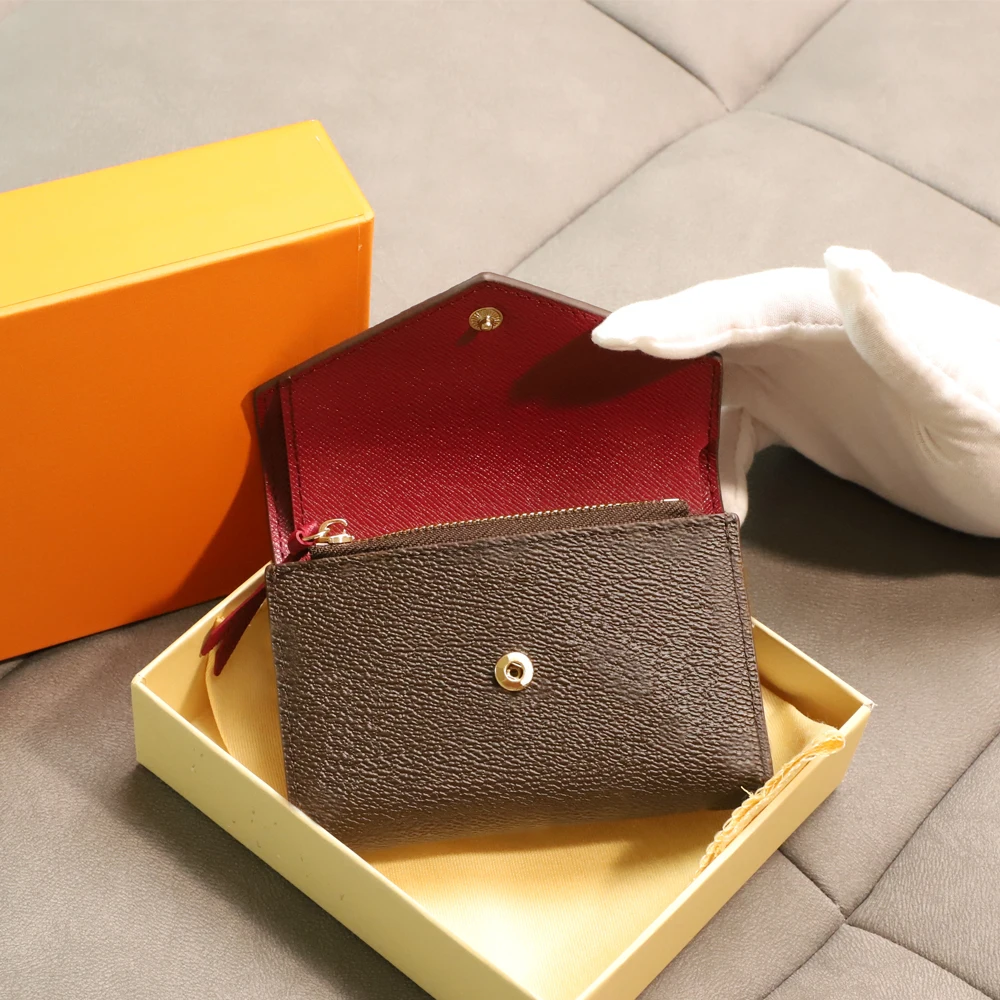 

High Quality Ladies Fashion Folding Wallet Cute Coin Purse Women's Credit Card Holder wallet women 4/Colors To Choose