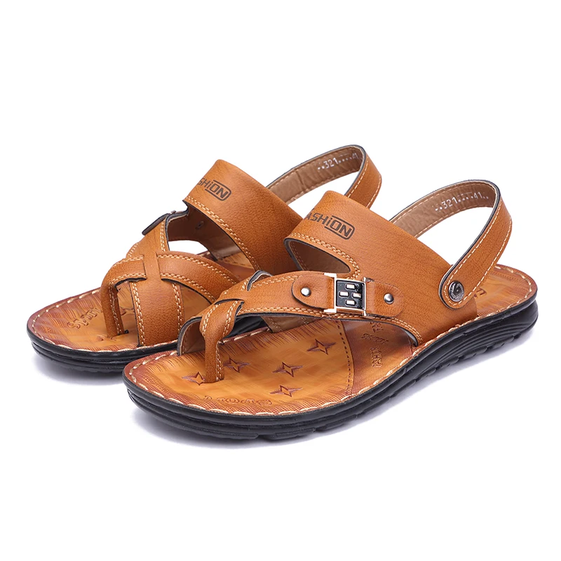 

herren slide beach sandals-men da sandalle rasteira rubber playa homme vietnam sandales sandale piel 2020 summer sandalet para