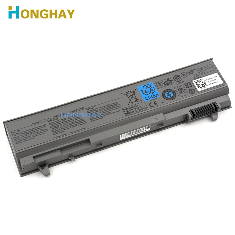 HONGHAY ноутбук Батарея для DELL Latitude E6400 E6500 E6410 E6510 M4400 M6400 312-0748 0749 W1193 PT434 KY265 KY477 PT437 NM633 |