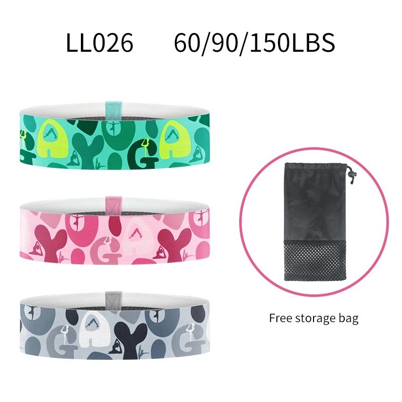 

Durable Yoga Resistance Belt Squat Hip Training Indoor Home Gym Fitness Accessories Elastic Ring Swing Bands