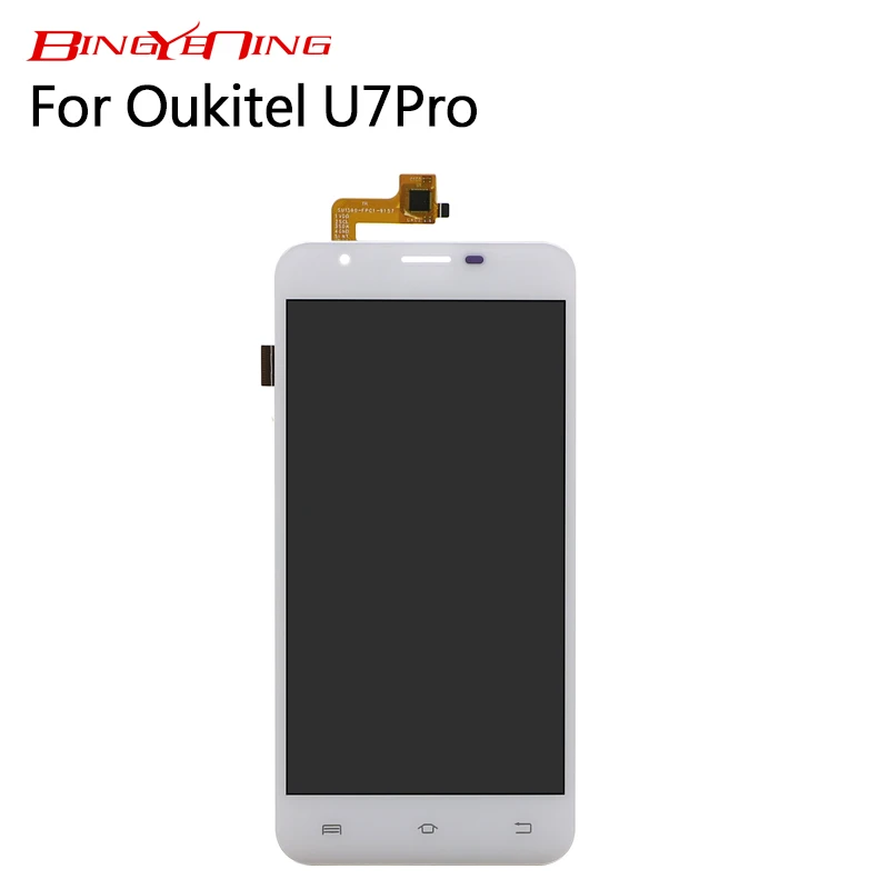 BingYeNing 100% тест для Oukitel U7 Pro сенсорный экран и ЖК дисплей сменный в сборе|Экраны