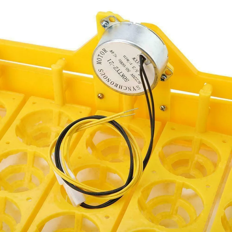 

110V Automatic Egg Turner 56 Eggs Incubators Tray Quail Chicken Goose