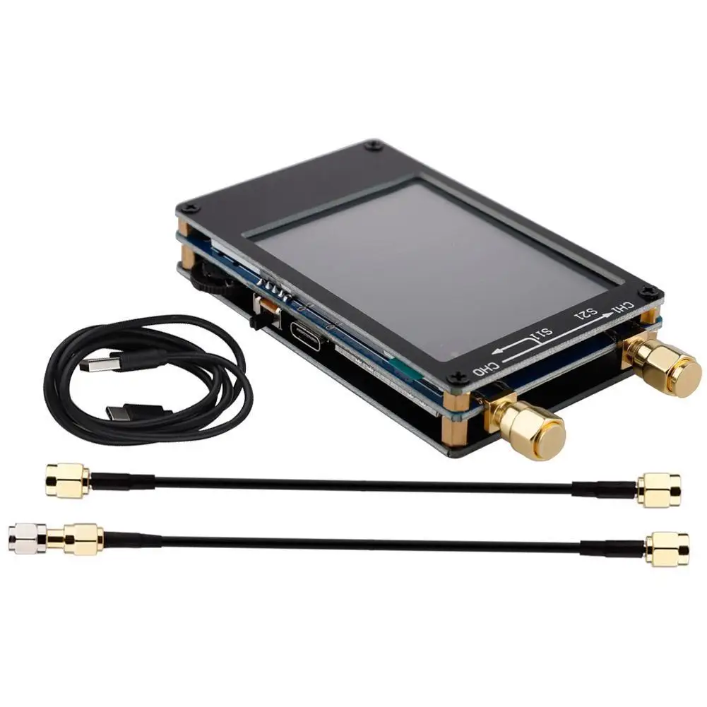 

50KHz-900MHz Vector Network Analyzer Digital Touching Screen Shortwave MF HF VHF UHF Antenna Analyzer Standing Wave