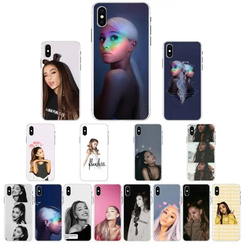 LJHYDFCNB Ариана Гранде AG Радуга со вкусом черники корпус под плетенную сумку Чехол