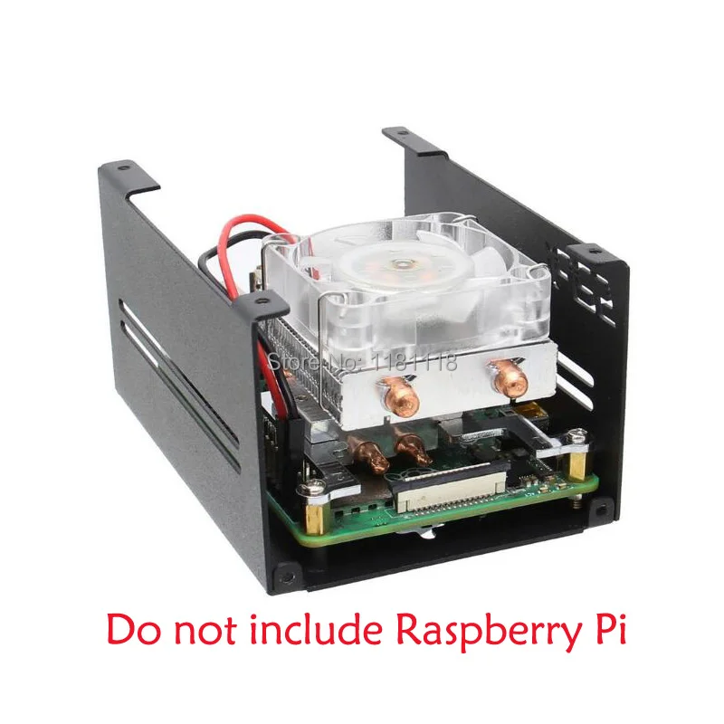 Низкопрофильный Вентилятор охлаждения ICE Tower для Raspberry Pi 4B/3B + Модель B с
