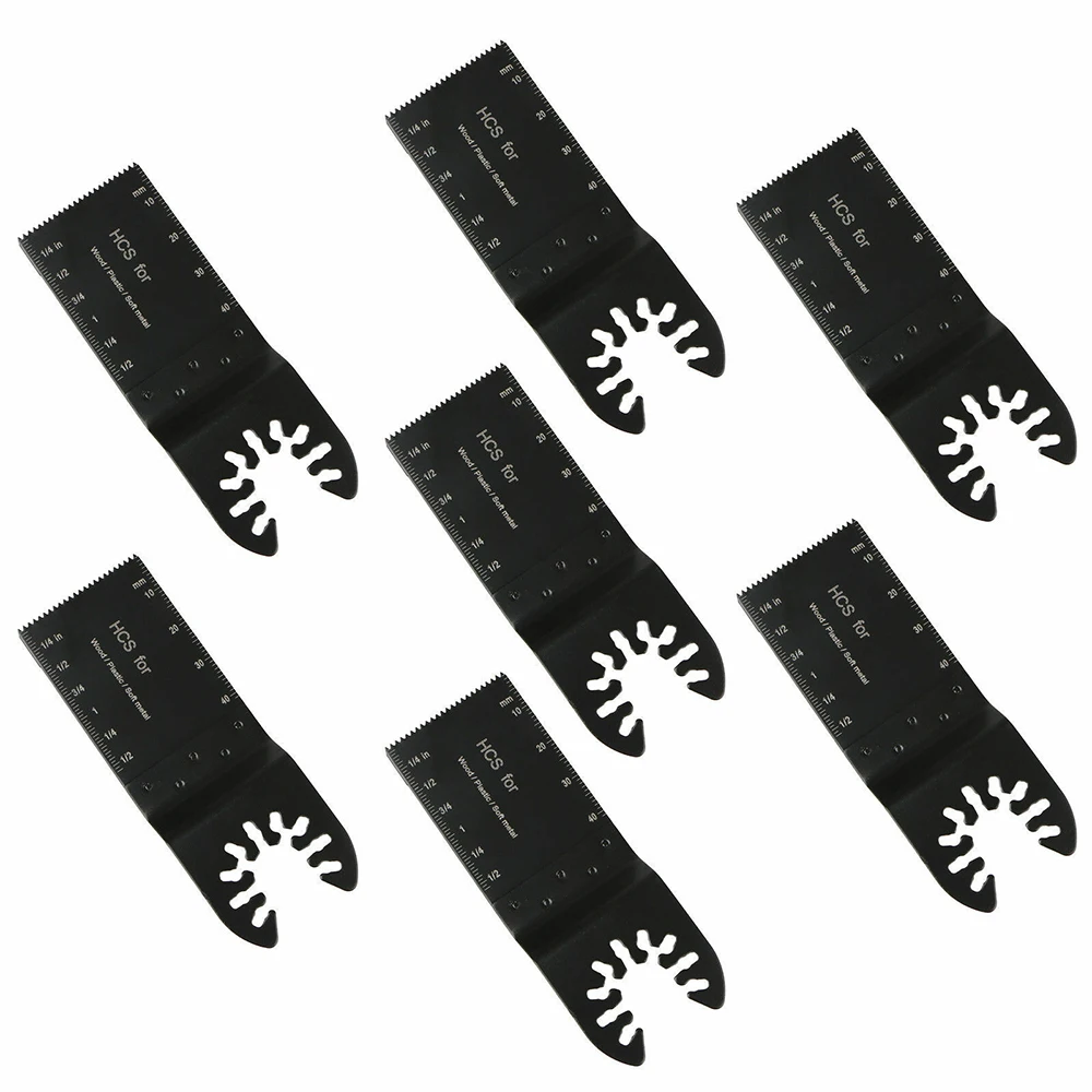 For Multi-Purpose Finisher 32mm Oscillating Cutting Multi Tool Saw Blades Carbon Steel Cutter DIY 20Pcs CRAFTSMAN RIDGID TCH |