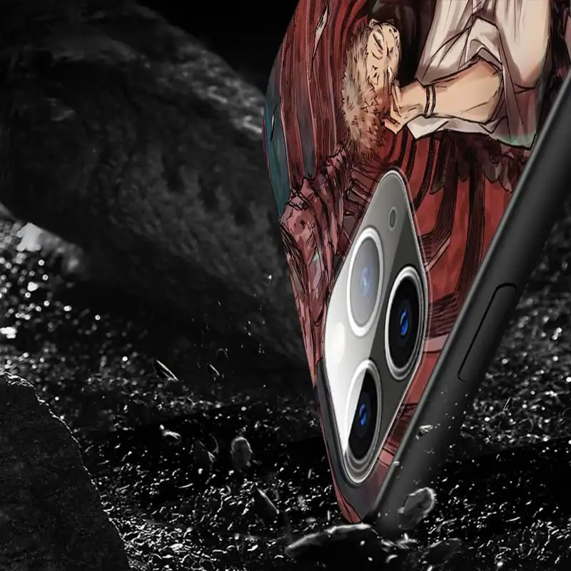 

Jujutsu Kaisen Satoru Gojo anime For iPhone 6 Huawei P30 lite Y9 Prime Redmi Note 7 8 9 Poco X3 NFC Phone Case