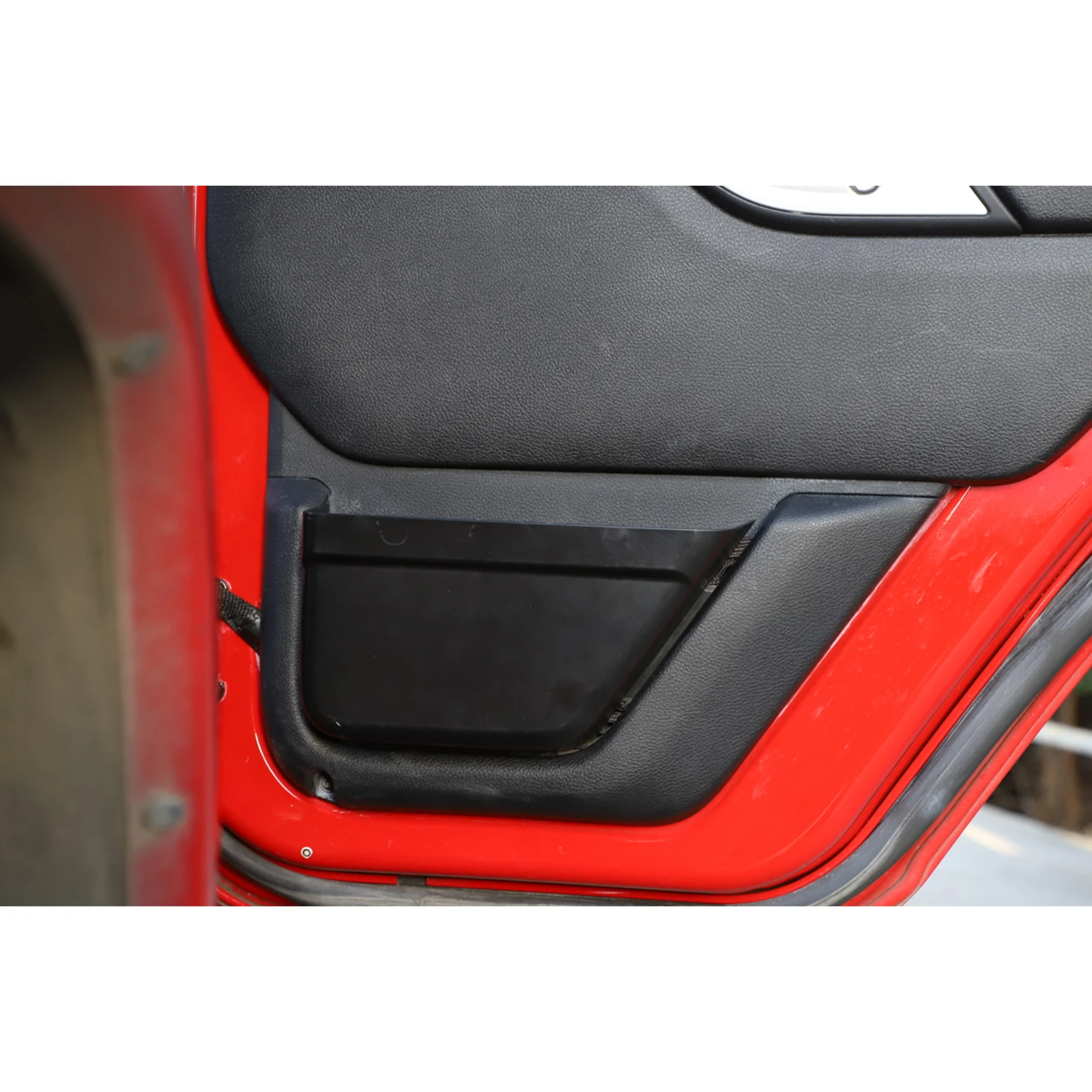 

Areyourshop 2PCS Rear Door Net Pocket Storage Box Organizer For Wrangler JK 2011-2017 4Door Box Organizer Car Auto Parts