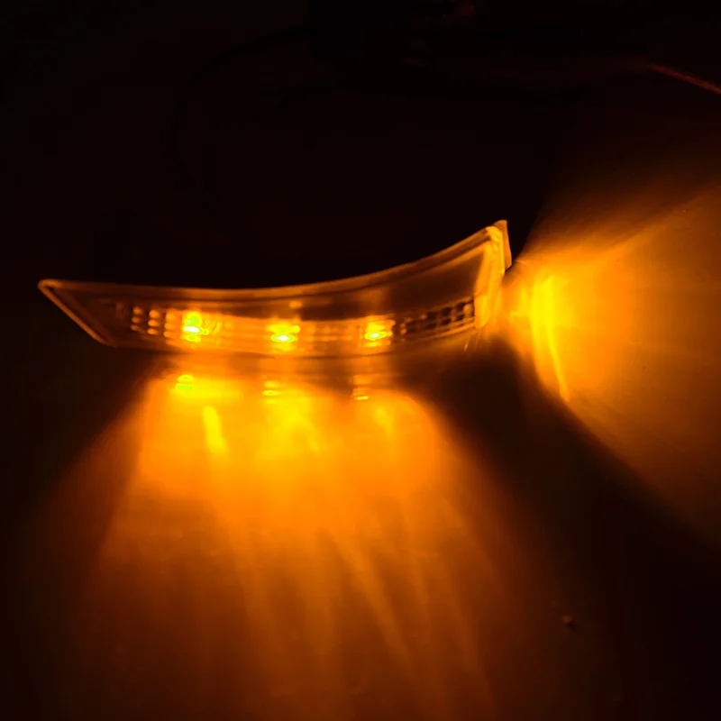 Автомобильный поворотный сигнал для зеркала заднего вида боковая лампа углов