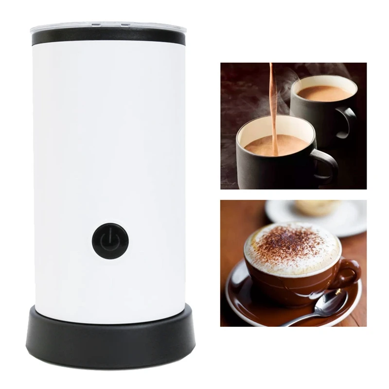 Automatic Milk Frother Coffee Foamer Container Soft Foam Cappuccino Maker Electric EU PLUG |