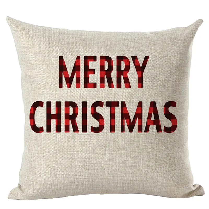 Merry Christmas наволочки для подушек, льняная наволочка для дивана, домашний декор, современная мода, наволочка для подушки, декоративная кровать, Прямая поставка/C