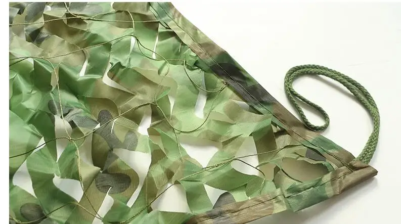 

3x3m / 5mx4m Hunting Military Camouflage Net Woodland Military Camouflage Net Camping Awning Awning Can Be Customized