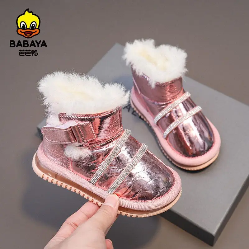 

Детские сапоги babaya из хлопка и бархата, детские зимние сапоги, обувь для девочек, новинка зимы 2021, обувь принцессы, сапоги, зимняя обувь