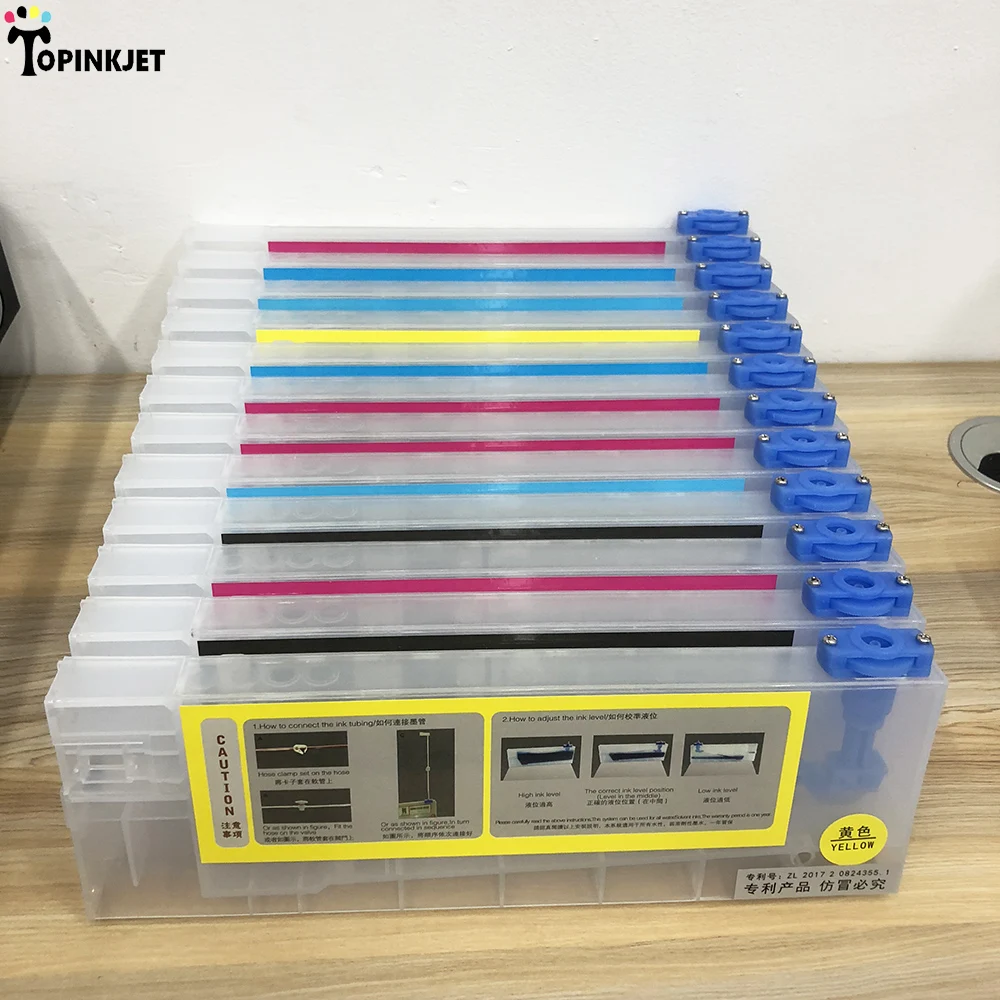 6 + 12 объемных чернил для Roland Mimaki Mutoh ECO Solvent струйный принтер с системой СНПЧ