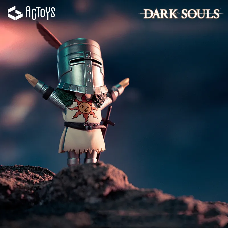 dark souls blind box anime action figure toys oscar dragon hunter solar warrior arterius jack bardo guess surprise doll 6pcsset free global shipping