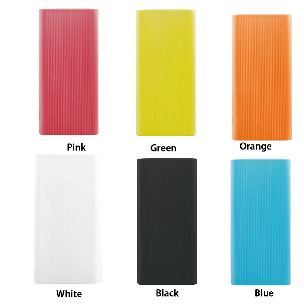 Силиконовый защитный чехол портативный внешний аккумулятор 20000 мАч из ТПУ для