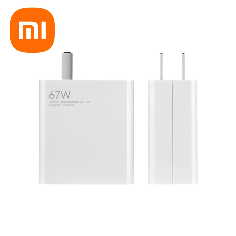 Оригинальное быстрое зарядное устройство Xiaomi Mi 67 Вт для 11 Pro и Ultra с полной