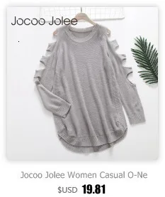 Jocoo Jolee, Женский вязаный свитер, платье, набор из двух частей, костюм, осень, круглый ворот, свободные пуловеры, топ, жилет, платье-карандаш, джемпер, женский