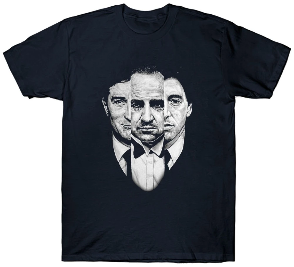 GODFATHER TRILOGY футболка мафия фильм Гангстер Италия итальянский 2019 Новая летняя для