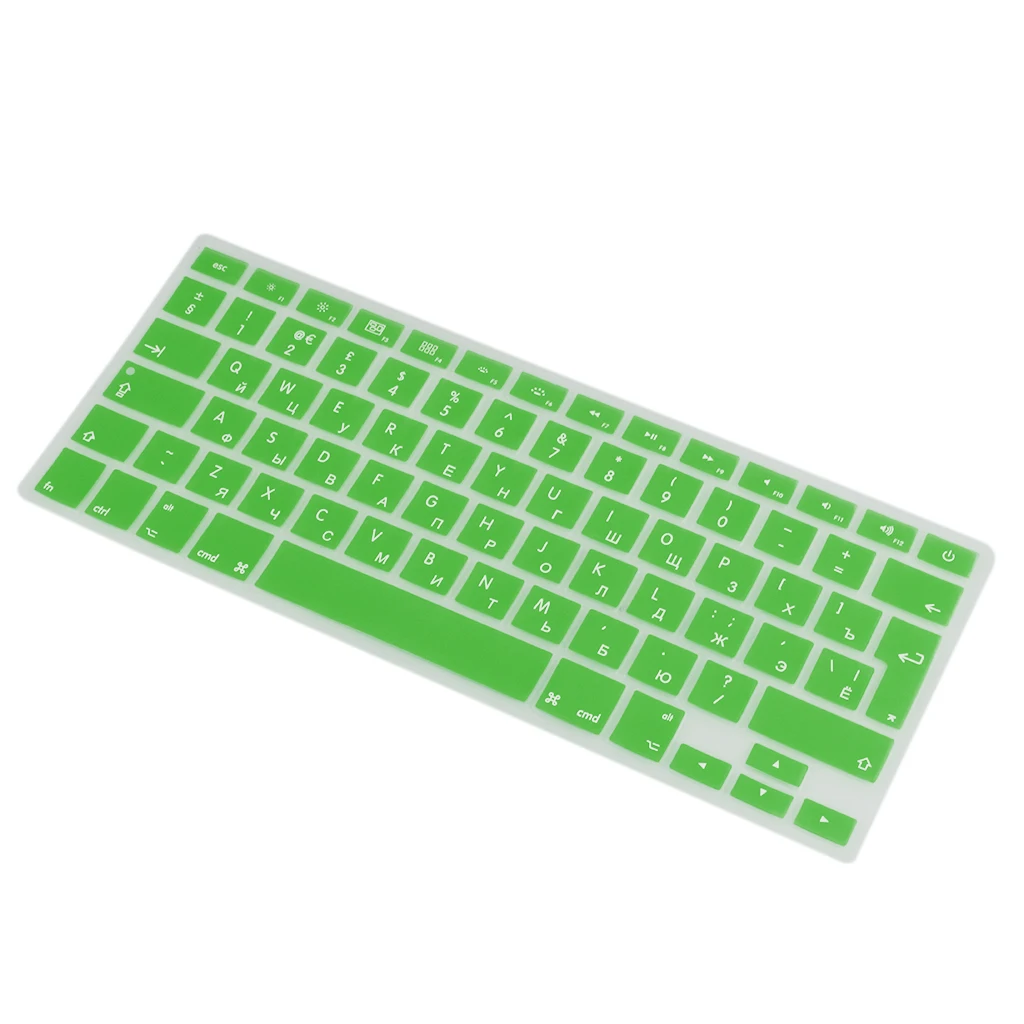

Russian English Thin Keyboard Protector Decal Skin for for MacBook 13" 13 Inch