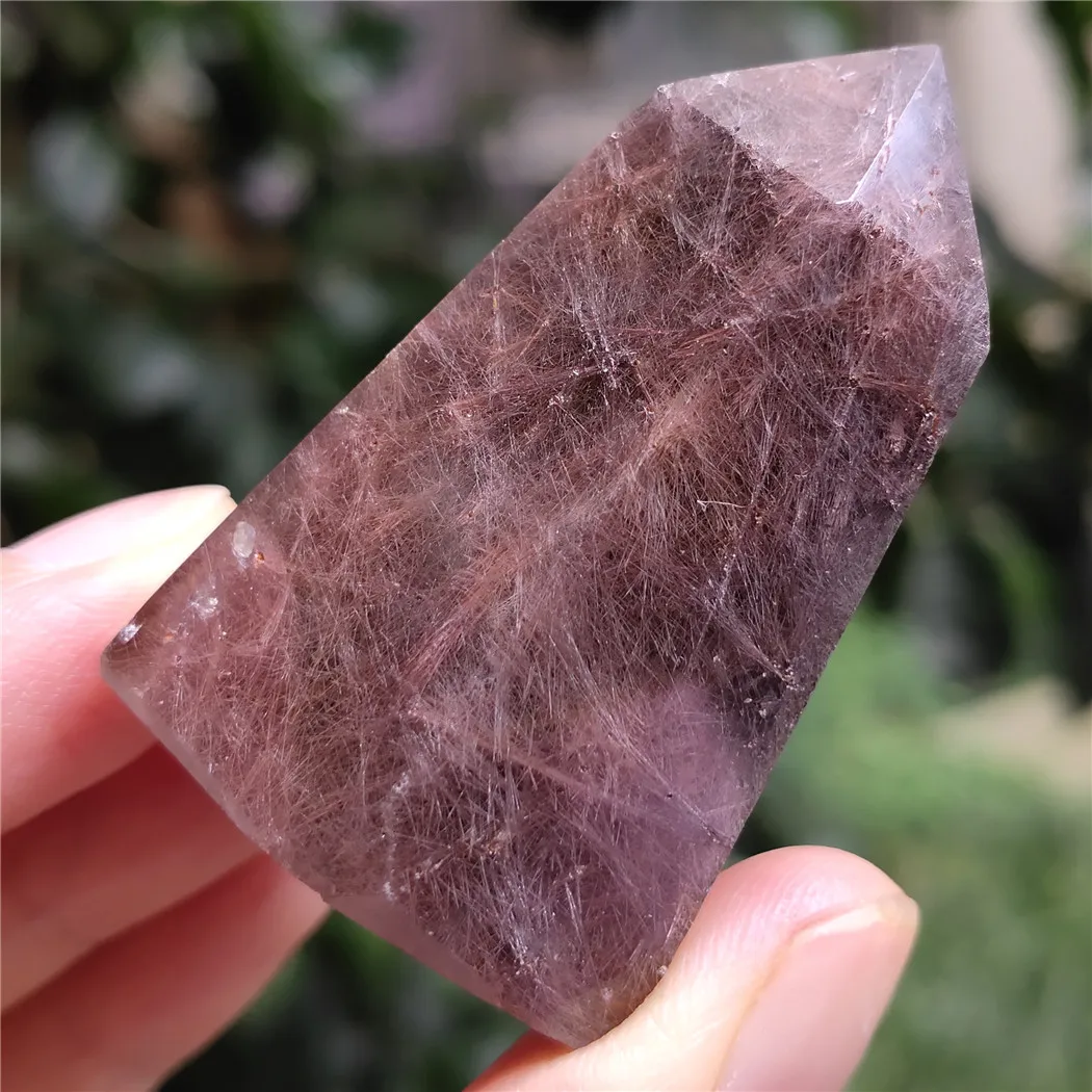 Натуральный рутилированный Кристал острый кварцевый Камни Кристаллы Wicca Cristal Islande Пьер Naturelle Cristaux целебный домашний декор. Подарок