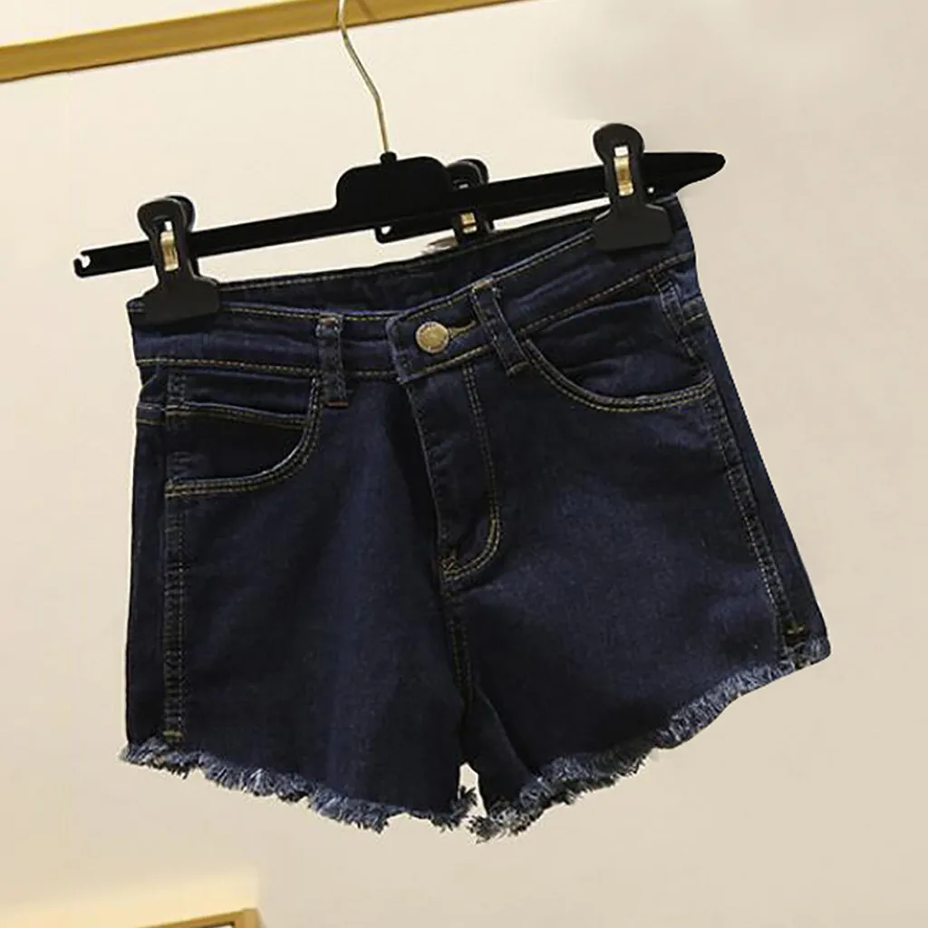 

Summer Women Casual Denim Shorts High Waist Ladies Solid Jeans Shorts Sexy Fashion Slim Denim Shorts Women Shorts Jeans mujer