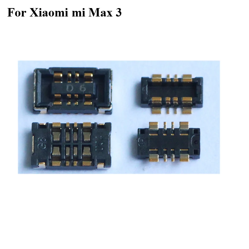 5 шт. внутренний FPC разъем держатель аккумулятора зажим контакт для Xiaoim mi Max 3 Max3