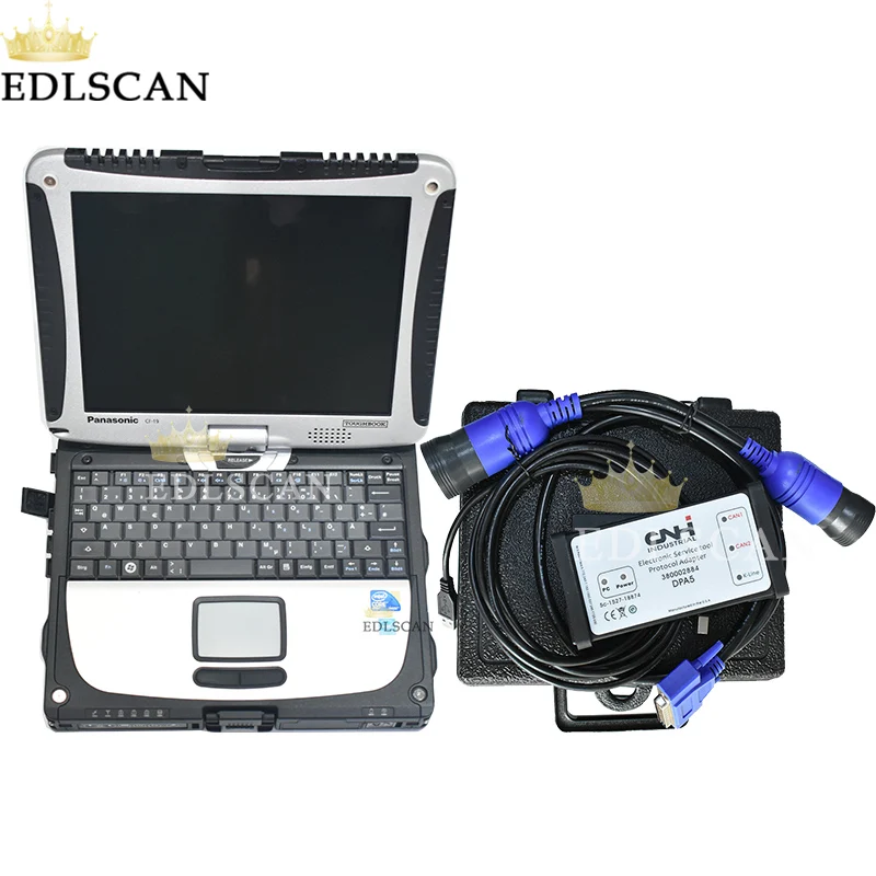 EDLSCAN CNH электронный сервисный Инструмент 380002884 Адаптер для новой голландской сельскохозяйственной техники диагностический инструмент