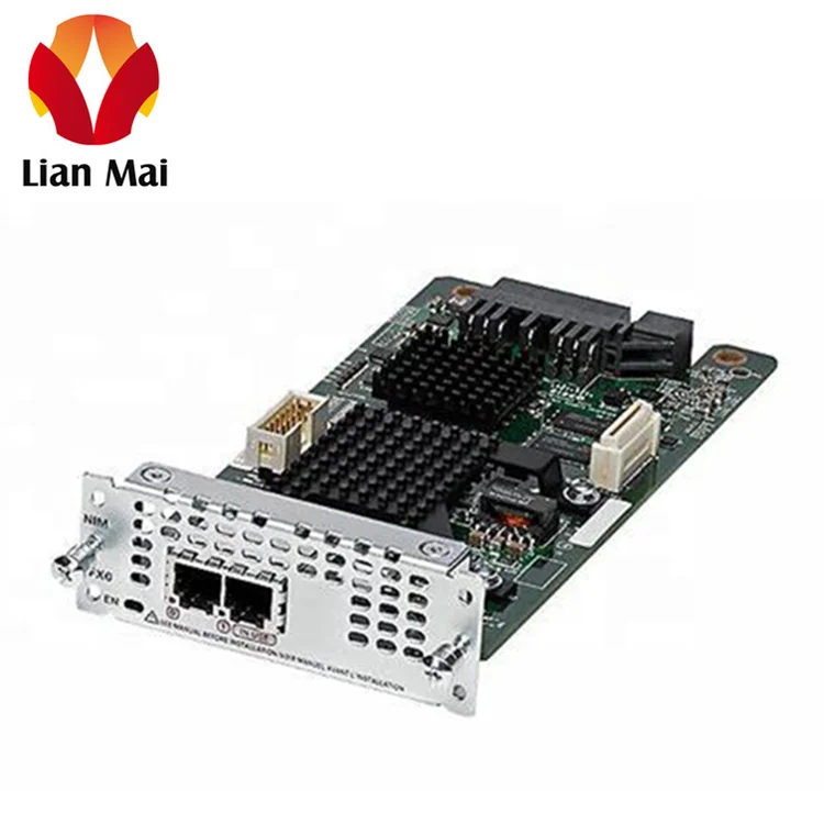 

New 2-port Network Interface module NIM-2FXO
