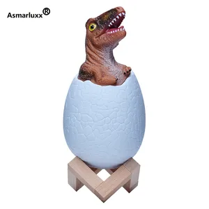 Яйцо динозавра 3D ночной Светильник перезаряжаемое устройство управления лампа 3 или 16 Цвета изменение дистанционного светодиодный светильник подарок креативные смарт-настольная лампа