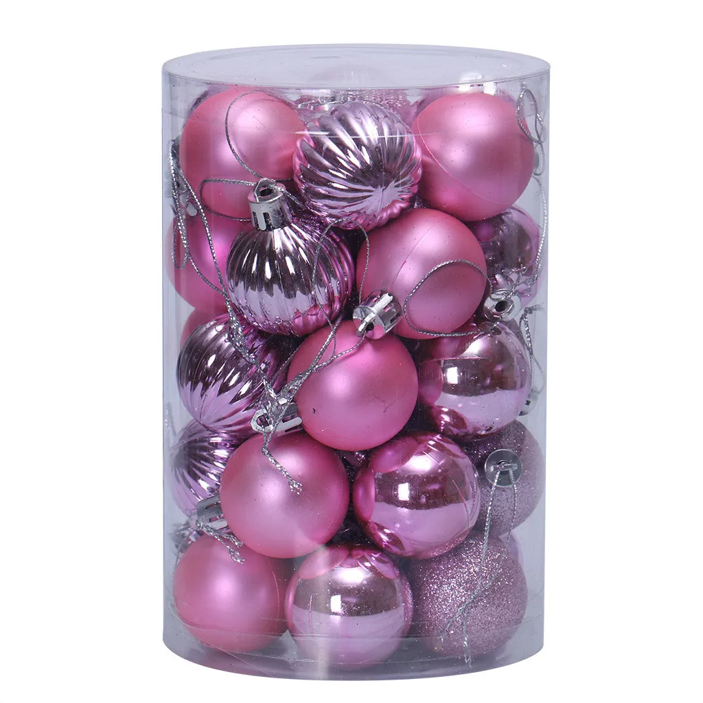 C 34pcs Christmas Tree Xmas Balls Decorations ball ornaments Baubles Party Wedding Ornament decoration FA29 | Дом и сад