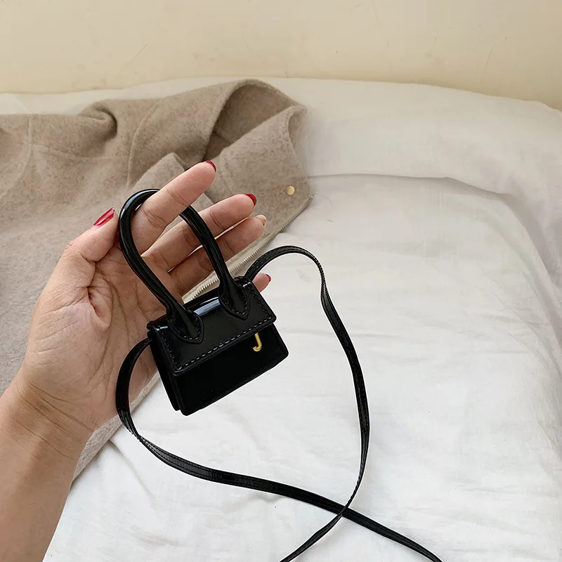 Mini Suede Black Женская мини-сумка-тоут, новинка, крокодиловый узор, флип-сумка через плечо, женская простая сумка на плечо, маленькая квадратная женская сумка - Цвет: Mini Suede Black