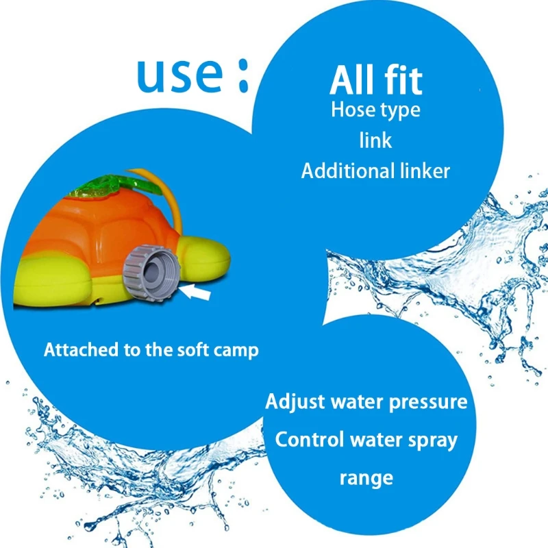 

2021 New Hot Selling Summer Cool Fun Bath Toys Ball Water Squirting Sprinkler Baby Bath Shower Kids Toys Garden Lawn Water Park