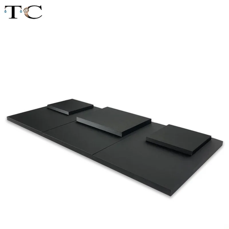 Держатель для ювелирных изделий из мягкой черной кожи | Украшения и аксессуары