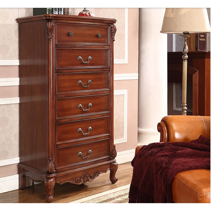 6 drawer cheat Американский стиль 5 ящиков комод и 6 ящиков комод для спальни и гостиной WA631 WA632 - Цвет: 6 drawer cheat