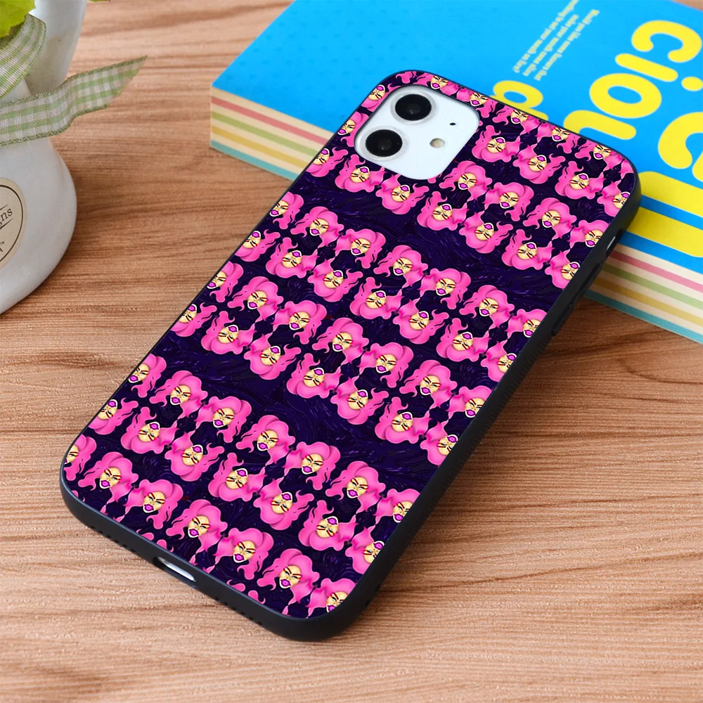 

For iPhone Drag pattern Soft TPU border Apple iPhone Case