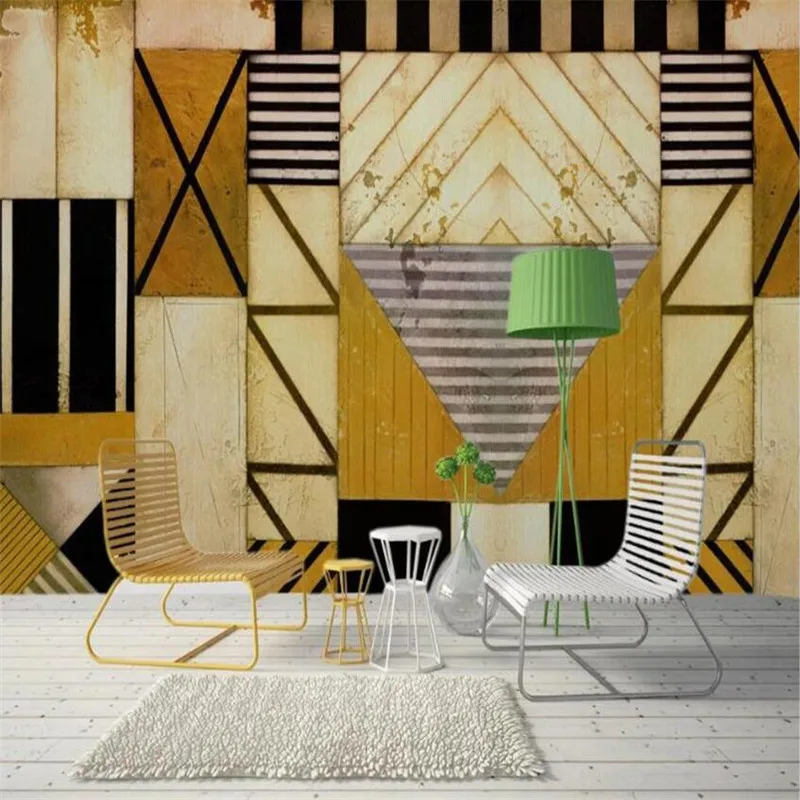 Милфи пользовательские 3D геометрические абстрактные линии Графический фон обои