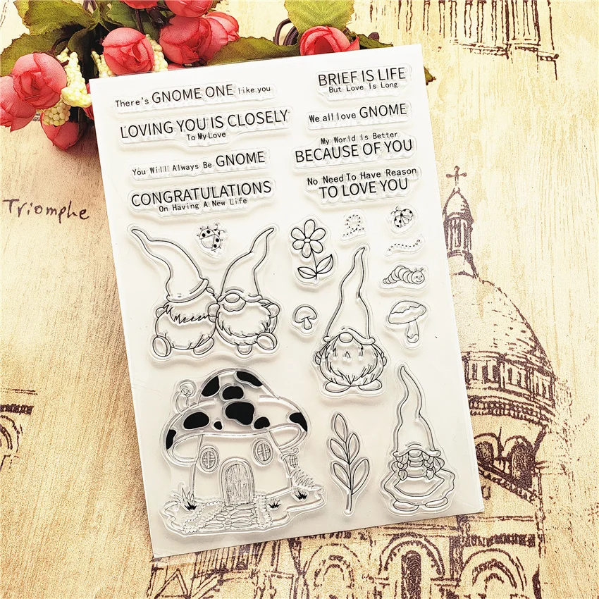 11*16 см горячая Распродажа прозрачные штампы злодей/силиконовые уплотнения