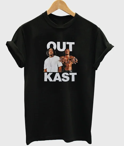 

Vintage Outkast Sband Tour Album Black Tee Men Black T-Shirt Size S-4XL AV529