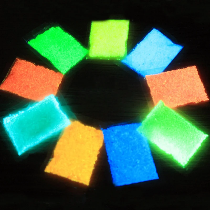 Волшебная флуоресцентная светится в темноте светящиеся вечерние яркие краски