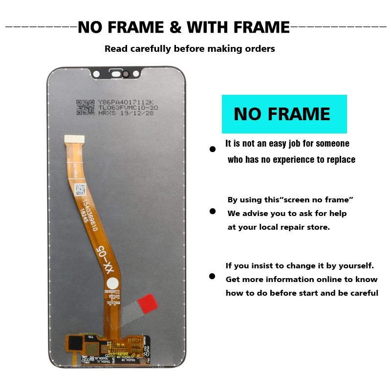 Оригинальный дисплей 6 3 дюйма для Huawei P Smart Plus ЖК-дисплей с рамкой Nova зеркальный