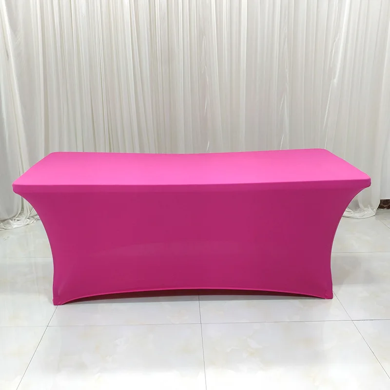 Эластичный Свадебный декор для столовой искусственная скатерть эластичный