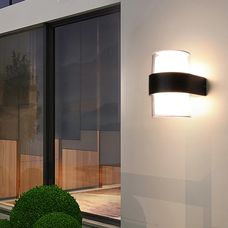 

Modern Outdoor Waterproof Led Wall Lamp IP65 PIR Light Hotel Aisle Indoor Living Room Staircase Corridor Bedroom Bedside Lamps