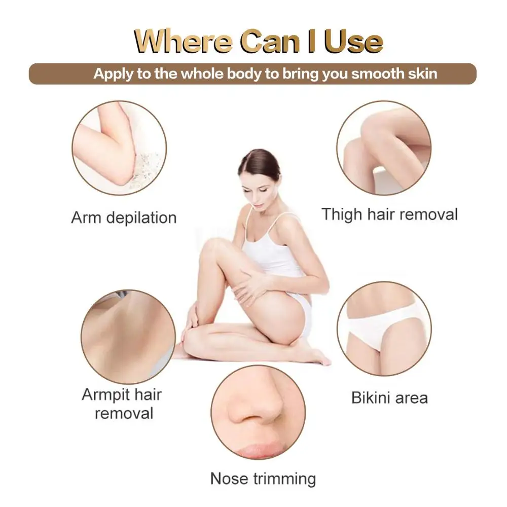 Безболезненный лазерный эпилятор для удаления волос постоянный портативный