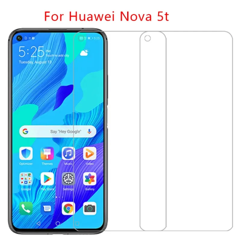 Закаленное стекло 9H для Huawei Nova 5 5i t защитная пленка экрана nova pro 5z 5Pro 2 шт.|Защитные