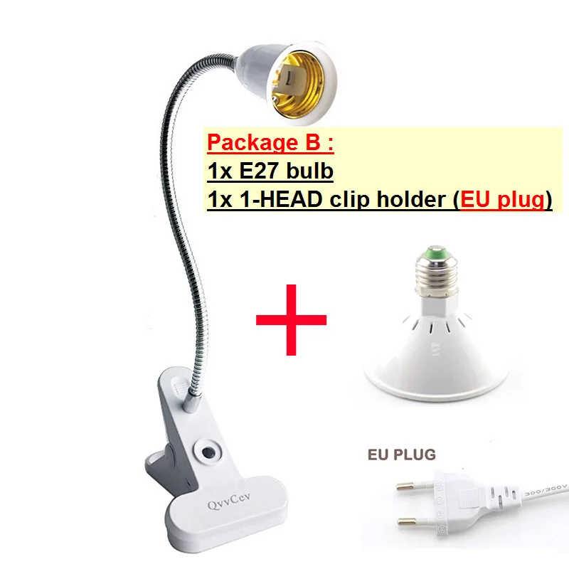 package B EU 200 светодиодный фитолампа растительный светильник полный спектр цветок фитолампа клип growbox семена для проращивания в помещении культиво теплица Fitolamp vegs - Испускаемый цвет: package B EU