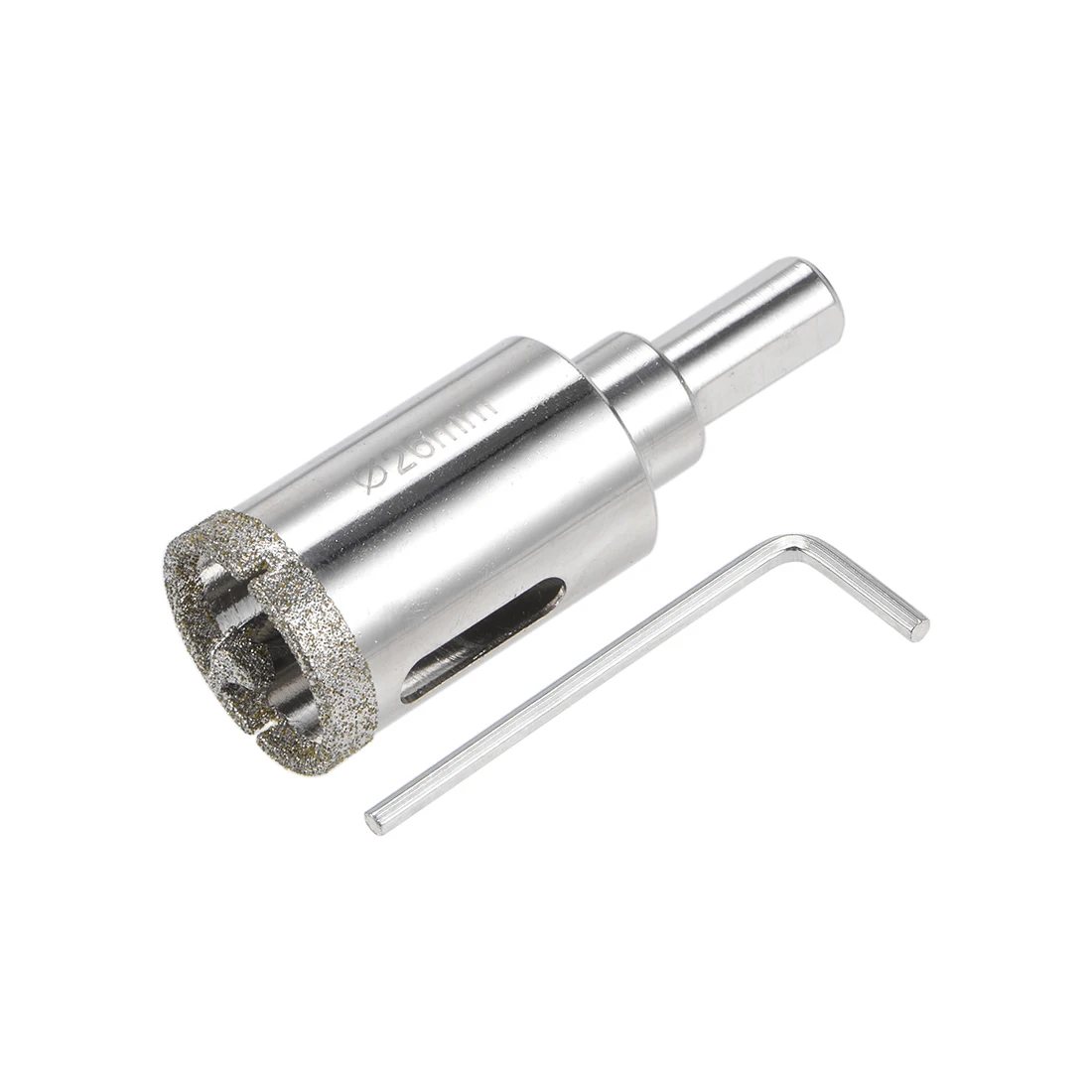 

uxcell 26mm Diamond Drill Bit Glass Hole Saw with Center Pilot Bit for Porcelain Tile