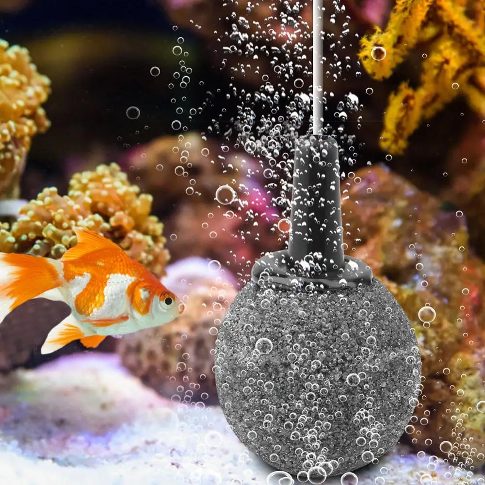 10 шт. аэратор для аквариума с пузырьковым камнем насос гидропонная кислородная