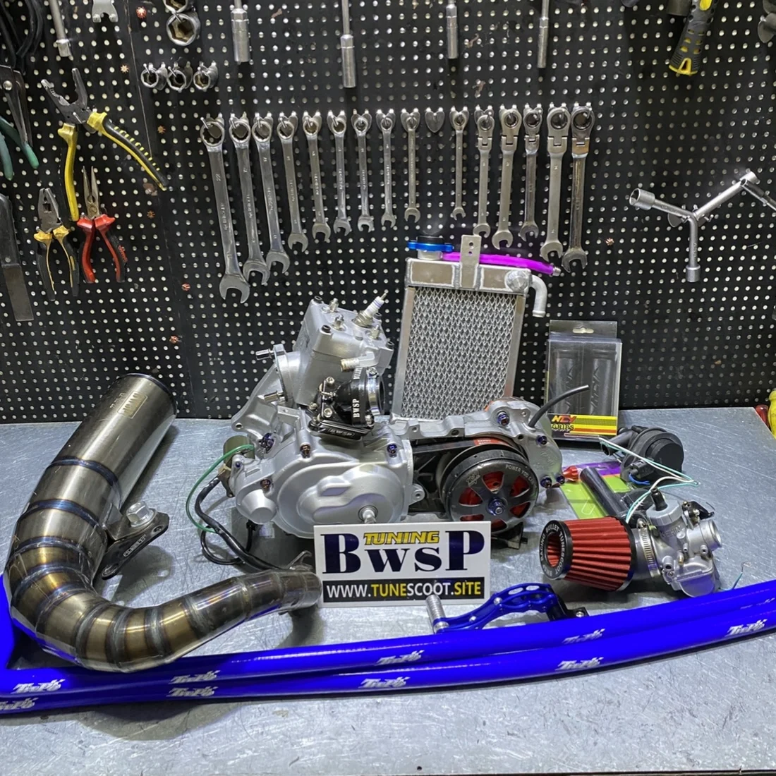 DIO50 AF24 AF27 двигатель 125cc полный комплект цилиндр с большим отверстием 54 мм