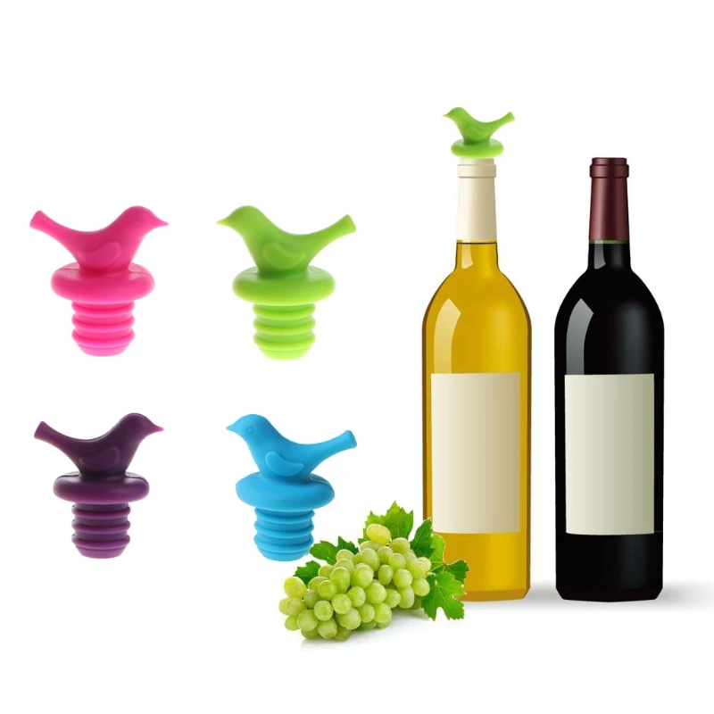 В форме милой птички силиконовый герметичный вакуум шампанское напитки винная